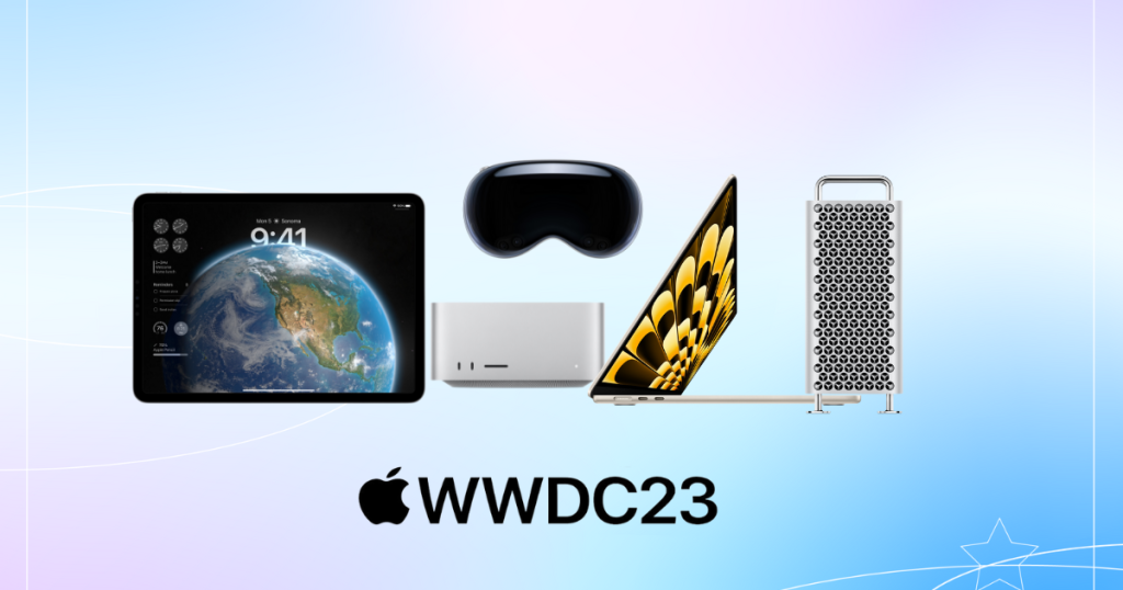 Apple new products wwdc23 image